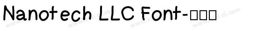 Nanotech LLC Font字体转换